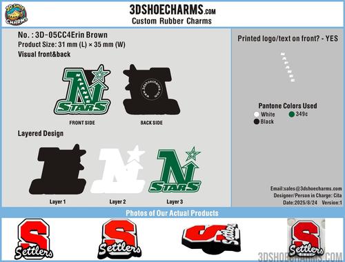 custom shoe charms-05CC4Erin Brown250824