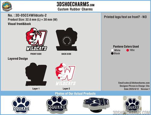custom shoe charms-05CC4Wildcats250612