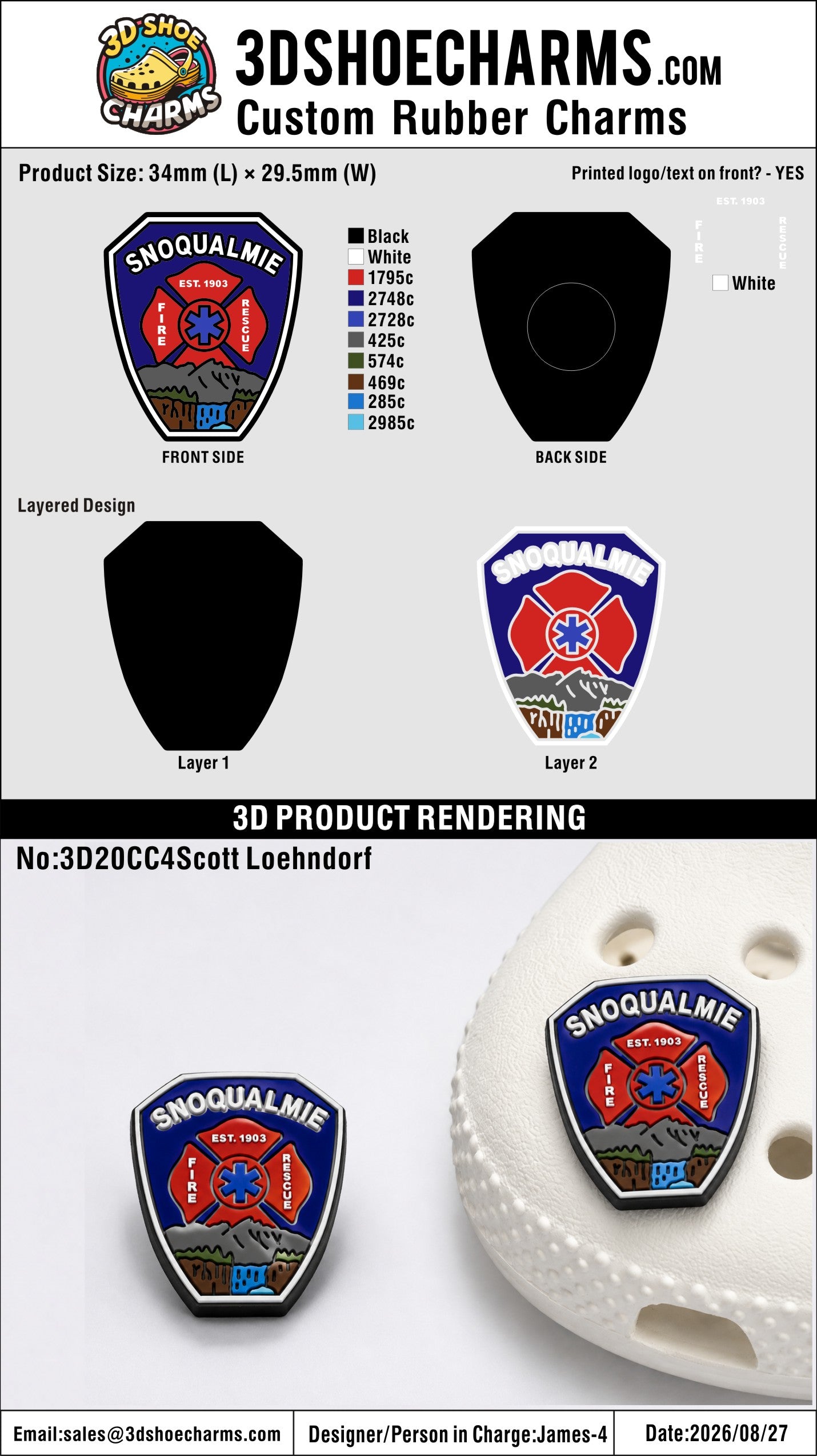 Custom Rubber Clog Charms - 20260828-20-4
