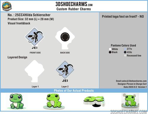 Rubber Clog Charms-3D-25CC4Hilda Schierscher250501