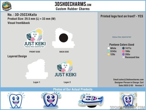 Rubber Clog Charms-3D-25CC4Kaila250717