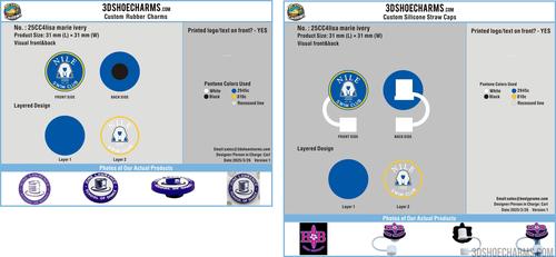 Custom Rubber Clog Charms-25CC4lisa marie ivery