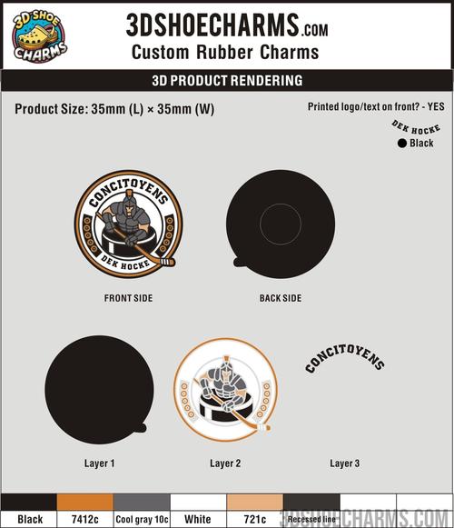 Custom Rubber Clog Charms – 20260516-20