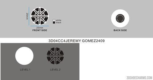 Custom Rubber Charms - 3D04CC4Jeremy Gomez