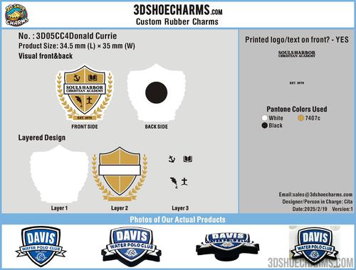 custom shoe charms-05CC4Donald Currie