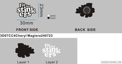 CUSTOM CLOG CHARM 07CC4Cheryl Magiera