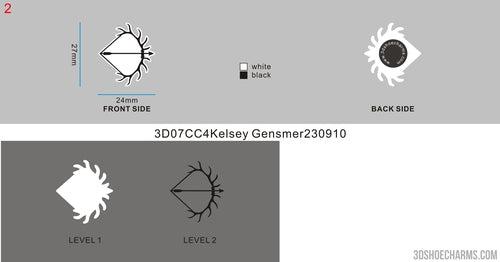 custom shoe charm 07CC4Kelsey Gensmer