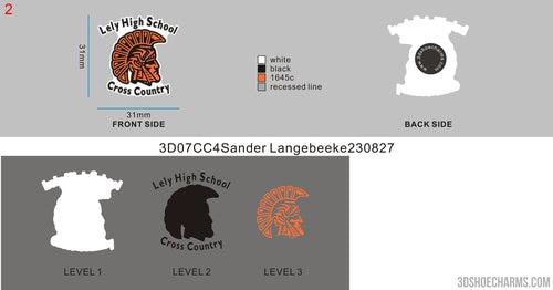 custom shoe charm 07CC4Sander Langebeeke
