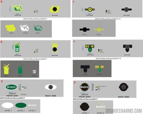 CUSTOM CLOG CHARM 07CC4Scott Raven