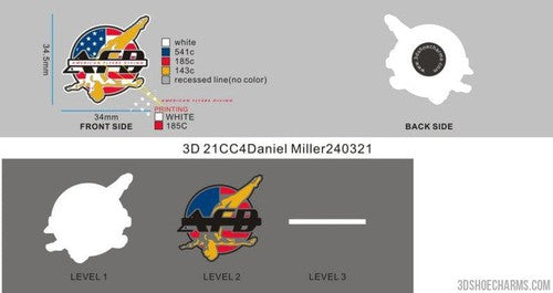 CUSTOM CHARMS-21CC4Daniel Miller