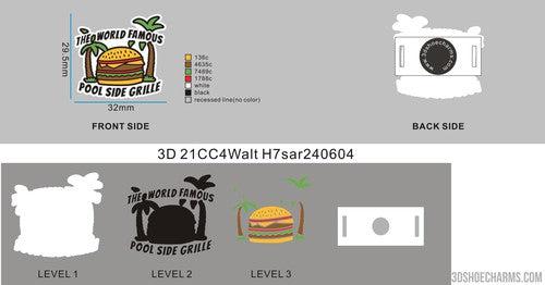 CUSTOM CHARMS 21CC4Walt H7sar