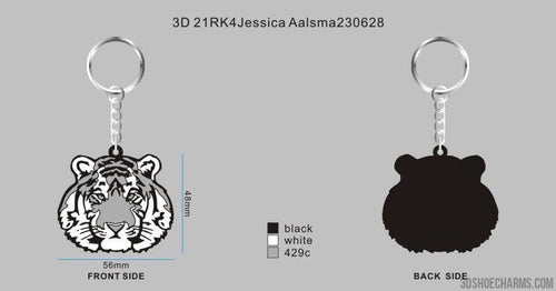 CUSTOM RUBBER KEYCHAIN-21RK4Jessica Aalsma230628