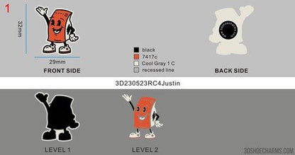 03-230523RC4Justin - 3000+100free, 4 designs