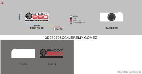 Custom Rubber Charms - 3D04CC4Jeremy Gomez