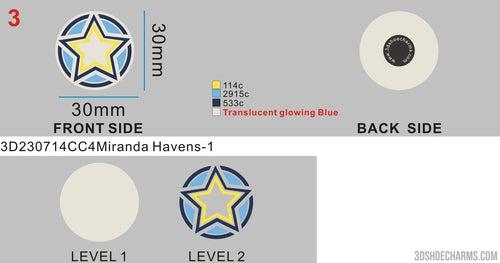 CUSTOM GLOWING CLOG CHARMS - 3D230714CC4Miranda Havens10