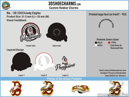 CUSTOM CHARMS-23CC4Judy Eagles250515