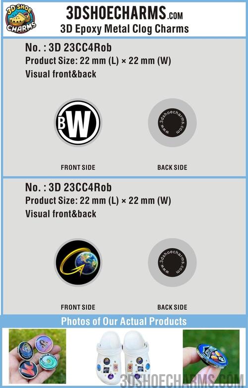 Epoxy Metal Clog Charms-23CC4Rob250703