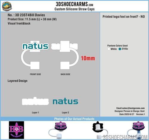 Custom Silicone Straw Caps-23ST4Bill Davies250625