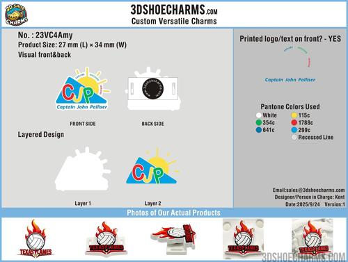 Custom Versatile Shoe Charms-23VC4Amy250924