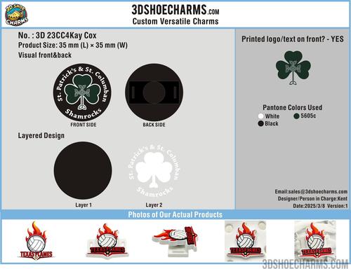 Custom Versatile Shoe Charms-23VC4Kay Cox250124-Reorder