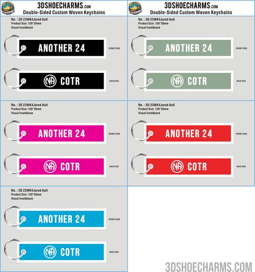 Custom Double-Sided Woven Flight Key Tag-20260630-23