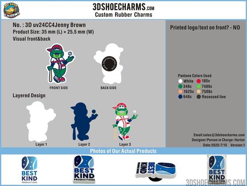 CUSTOM SHOE CHARMS - 24CC4Jenny Brown20250715