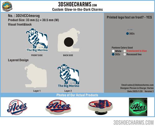 CUSTOM SHOE CHARMS - 24CC4morag20250120
