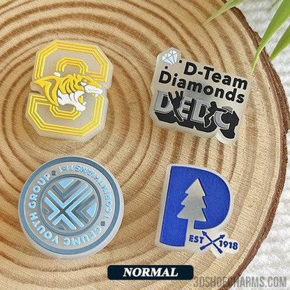 Glow-in-the-Dark Custom Clog Charms