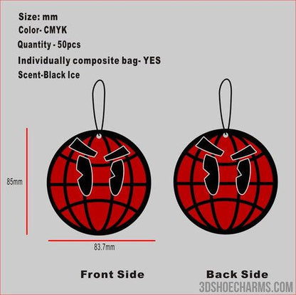 Custom rubber keychains and air fresheners- 05RK4Anderson Javiel240111