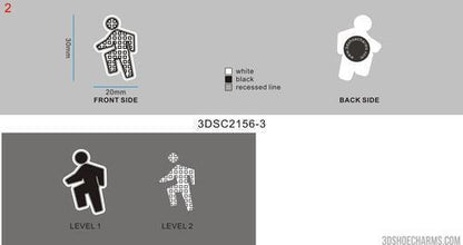 CUSTOM SHOE CHARMS-05 REORDER 3DSC2156