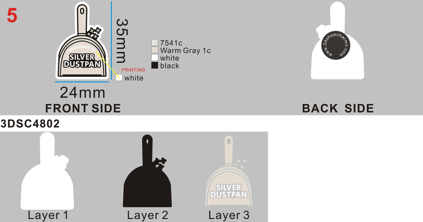 Custom Rubber Clog Charms-260707-05-RE
