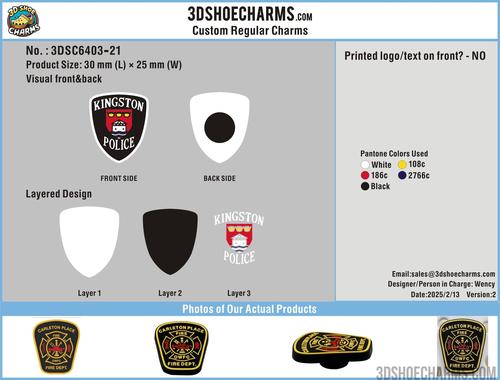 CUSTOM CHARMS 21-Reorder 3DSC6403 Regular charm