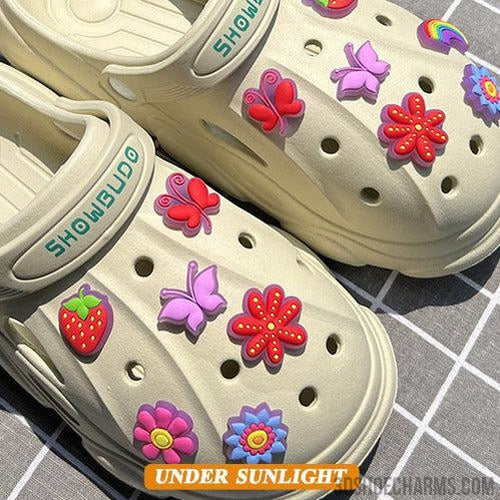 Custom Sunlight Color-Changing Clog Charms