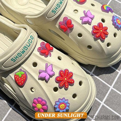 Custom Sunlight Color-Changing Clog Charms