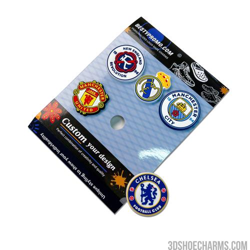 Custom Logo Clog Charms - Set of 5