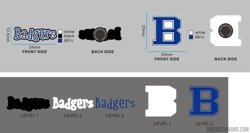 custom clog charm 3d07RC4MandyEvert230625