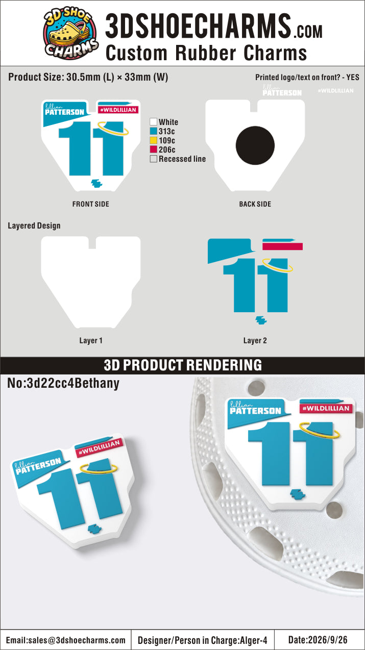 Custom Rubber Clog Charms-20261006-22-A
