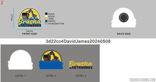 CUSTOM SHOE CHARMS-3d22cc4DavidJames