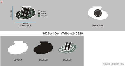 CUSTOM SHOE CHARMS - 3d22cc4GenaTribble