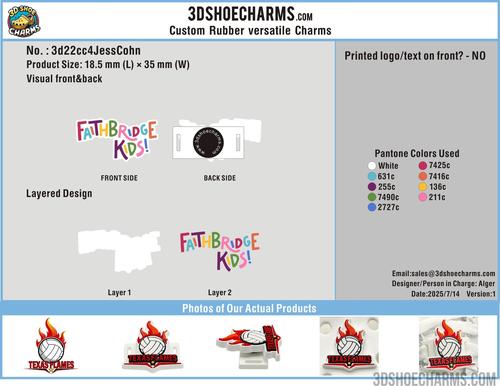 versatile backing Rubber shoe Charm-3d22cc4JessCohn20250714