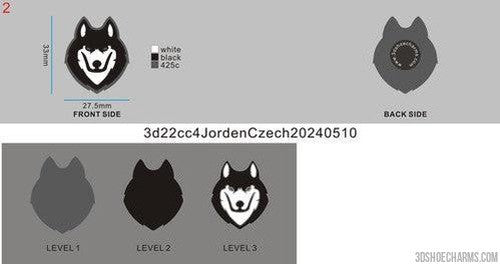 CUSTOM SHOE CHARMS-3d22cc4JordenCzech