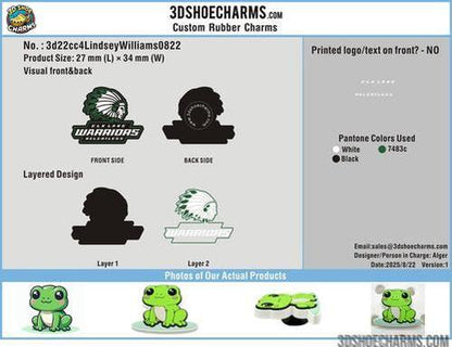 Custom Rubber Clog Charms-Car Magnet-20260715-22-1