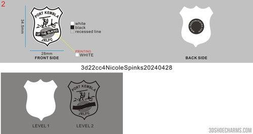 CUSTOM SHOE CHARMS-3d22cc4NicoleSpinks