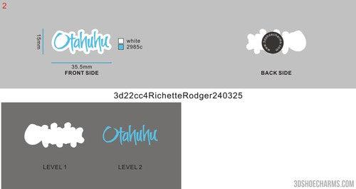 CUSTOM SHOE CHARMS - 3d22cc4RichetteRodger