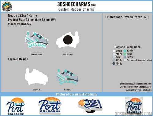 Rubber Shoe Charms-3d22cc4Romy20260113