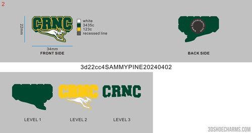 CUSTOM SHOE CHARMS - 3d22cc4SAMMYPINE20240402