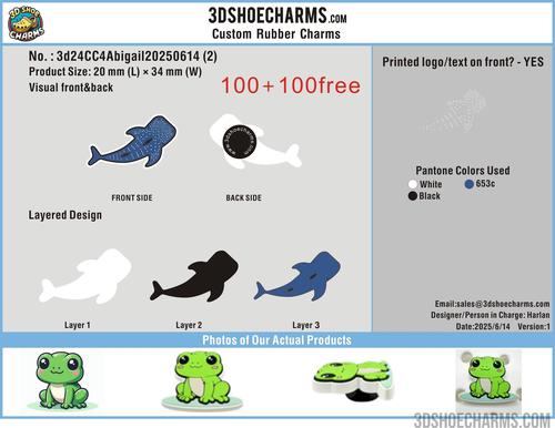 CUSTOM SHOE CHARMS - 3d24CC4Abigail20250614