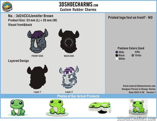CUSTOM SHOE CHARMS - 24CC4Jennifer Brown20250430
