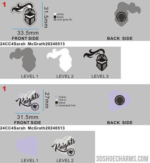 CUSTOM SHOE CHARMS - 24CC4Sarah McGrath20240513