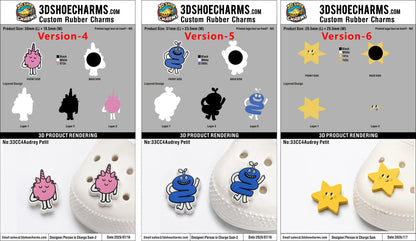 Custom 3D Rubber Clog Charms - 20260921 -33
